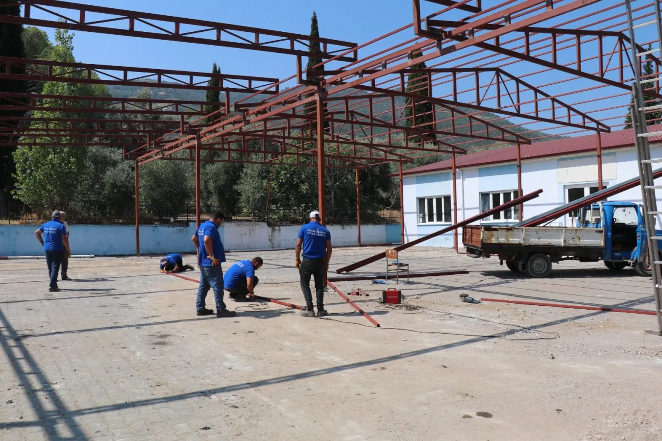 Bozdoğan Belediyesi kendi gücü ile 4 mahallede yenileme çalışmalarına devam ediyor - Fotoğraf Galerisi 3