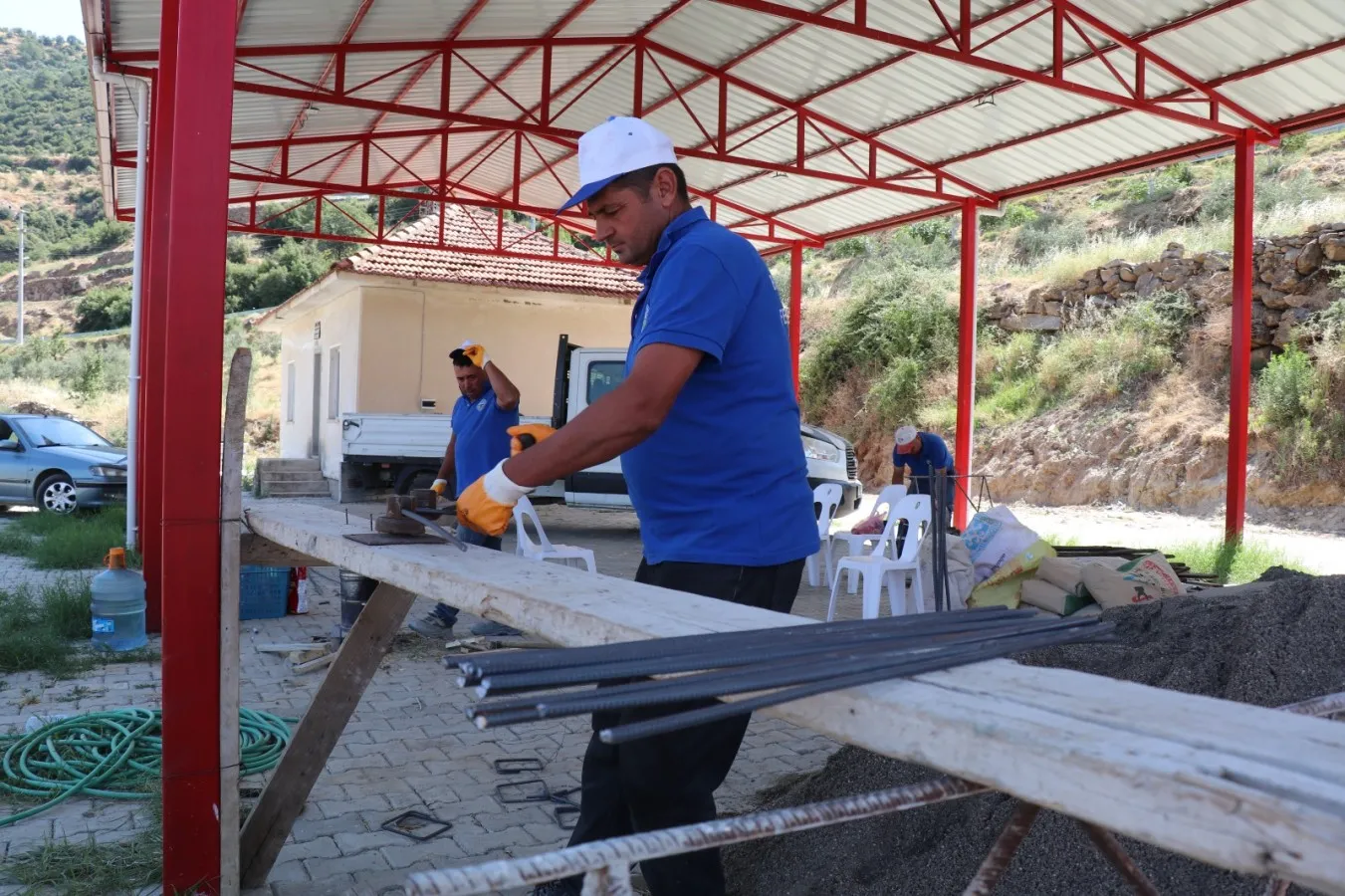 Bozdoğan Belediyesi kendi gücü ile 4 mahallede yenileme çalışmalarına devam ediyor - Fotoğraf Galerisi 1