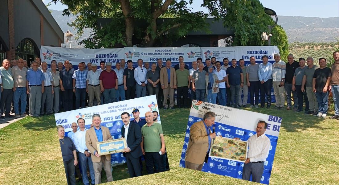 Bozdoğan Ekonomisi Masaya Yatırıldı: Nazilli Ticaret Odası Üyeleriyle Buluştu