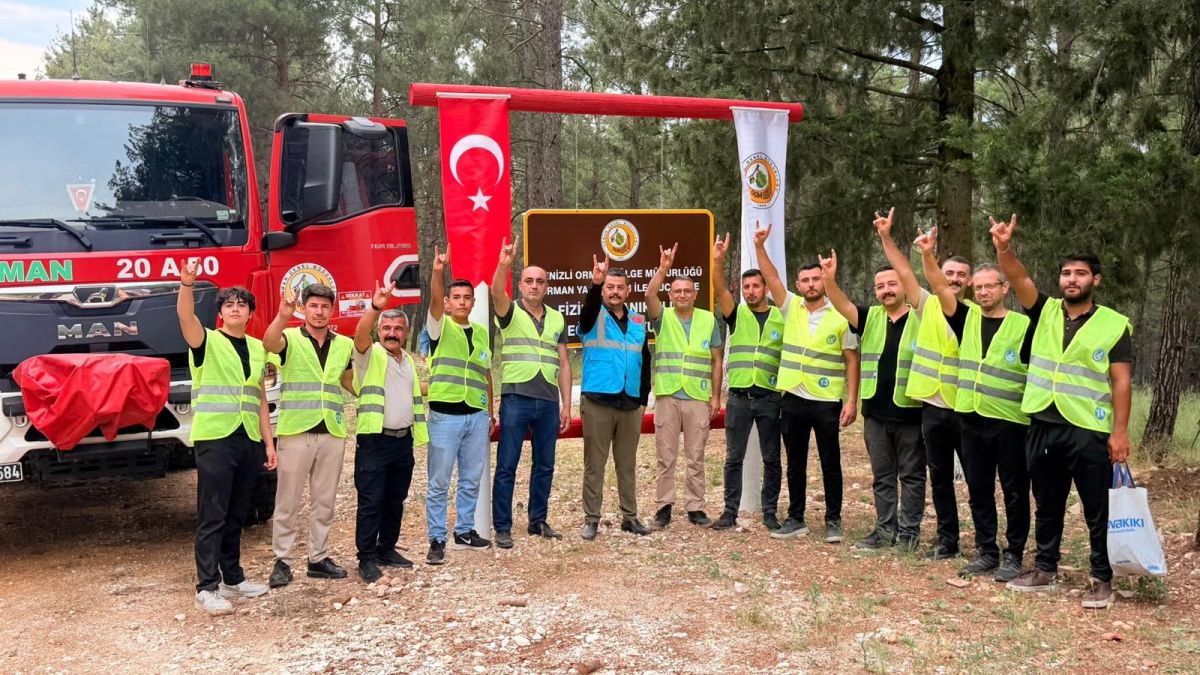 Denizli'de KORKUT Afet Birimi'nden 'Yeşil Vatan' İçin Nefes Kesen Yangın Tatbikatı